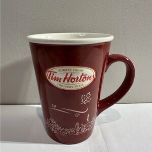 Tim Hortons Canada Themed Limited Edition Ceramic Mug